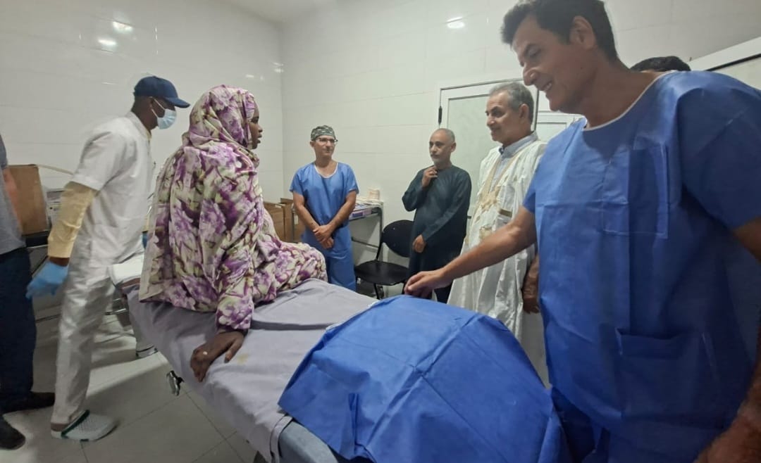 Solidarité médicale organisée par la mairie de Nouadhibou : Des interventions chirurgicales pour 30 personnes (EN IMAGES)