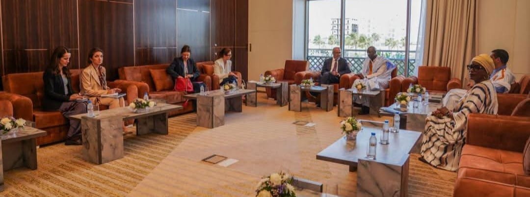 Le Directeur général de l’OMS, Dr Tedros Adhanom Ghebreyesus en visite en Mauritanie