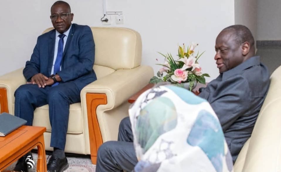 𝐋𝐞 Président 𝐝𝐞 𝐥’𝐀.𝐙.F 𝐝𝐞 𝐍𝐨𝐮𝐚𝐝𝐡𝐢𝐛𝐨𝐮 𝐫𝐞ç𝐨𝐢𝐭 𝐥𝐞 𝐕𝐢𝐜𝐞-𝐩𝐫é𝐬𝐢𝐝𝐞𝐧𝐭 𝐝𝐞 𝐥𝐚 𝐁M 𝐩𝐨𝐮𝐫 𝐥’𝐀𝐟𝐫𝐢𝐪𝐮𝐞 𝐝𝐞 𝐥’𝐎𝐮𝐞𝐬𝐭 𝐞𝐭 𝐝𝐮 𝐂𝐞𝐧𝐭𝐫𝐞