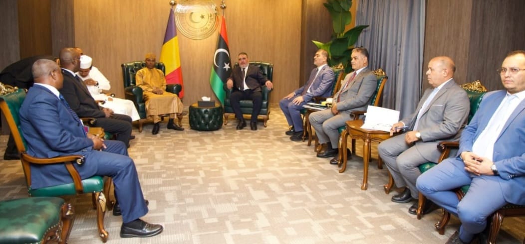 Le Ministre libyen des Finances reçoit le chef de la diplomatie tchadienne