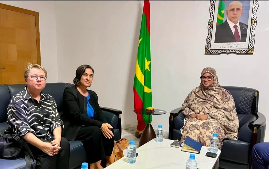 La Président de l’ONDFF reçoit la directrice résidente de la coopération allemande